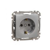 SCHNEIDER SDD113025 ÚJ SEDNA 2P+F dugalj csatlakozóaljzat, csavaros bekötés, 16A, alumínium