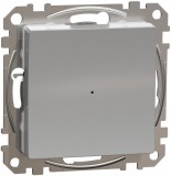 SCHNEIDER SDD113381 SEDNA WISER Univerzális, nyomógombos, LED fényerőszabályzó, alumínium, max. 200W