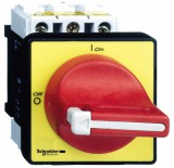 SCHNEIDER VCF2 Komplett fő- és vészleállító kapcsoló 40A, ajtóra, csavaros