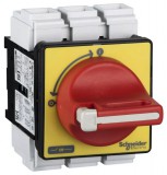 SCHNEIDER VCF3 Komplett fő- és vészleállító kapcsoló 63A, ajtóra, csavaros