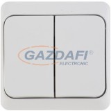 SCHNEIDER WDE001051 PRIMA Csillárkapcsoló, jelzőfényes 10AX, fehér