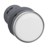 SCHNEIDER XA2EVF1LC Harmony Easy Series Ø22 LED jelzőlámpa, 110V AC, fehér