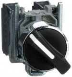 SCHNEIDER XB4BD25EX ATEX D kétállású kapcsoló, fém, fekete, 1NO+1NC