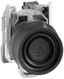 SCHNEIDER XB4BPS21EX ATEX D nyomógomb, fém, 1NO, fekete, színes védőspkával