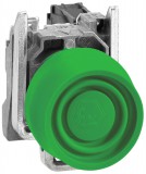 SCHNEIDER XB4BPS31EX ATEX D nyomógomb, fém, 1NO, zöld, színes védőspkával