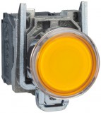 SCHNEIDER XB4BW35G5 LED-es világító nyomógomb, sárga