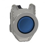 SCHNEIDER XB4FVM6 Harmony panelbe süllyesztett komplett fém LED jelzőlámpa, Ø30, 230 VAC, kék