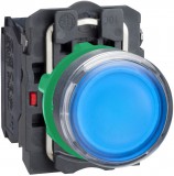 SCHNEIDER XB5AW36B5 LED-es világító nyomógomb, kék, 24V