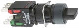 SCHNEIDER XB6AD235B Választókapcsoló kerek 2 állású NO+NC