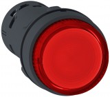 SCHNEIDER XB7NW34B1 világító nyomógomb - LED - visszaálló -1NO - piros - 24V