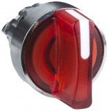 SCHNEIDER ZB4BK1243 Világító választókapcsoló fej, 2állású, piros