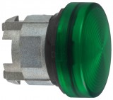 SCHNEIDER ZB4BV033S Jelzőlámpafej rovátkolt búrával, zöld