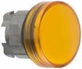 SCHNEIDER ZB4BV053E jelzőlámpafej átlátszó cimkéhez sárga