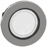 SCHNEIDER ZB4FH013 Harmony panelbe süllyesztett fém világító nyomógomb fej, Ø30, fehér, nyomó-nyomó