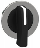 SCHNEIDER ZB4FJ5 Harmony panelbe süllyesztett fém kapcsoló fej, Ø30, hosszú fogantyú, 3 állású, jobbról közép visszatérő