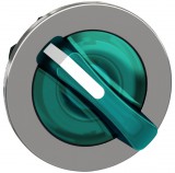 SCHNEIDER ZB4FK1233 Harmony panelbe süllyesztett fém világító választókapcsoló fej, Ø30, 2 állású, zöld