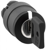 SCHNEIDER ZB5AG09 Kulcsos kapcsolófej 3 állású