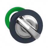 SCHNEIDER ZB5FK1413 Harmony panelbe süllyesztett műanyag világító választókapcsoló fej, Ø30, 2 állású, fehér, jobbról visszatérő