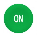 SCHNEIDER ZBAF341 Harmony Ø30 panelbe süllyesztett nyomógomb tető, zöld, "ON