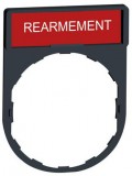 SCHNEIDER ZBY2123 Felirati címke REARMEMENT