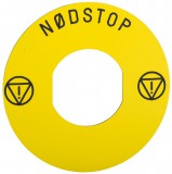 SCHNEIDER ZBY9830 Sárga cimke 60mm átmérő