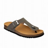 SCHOLL Evis szürke FÉRFI lábujjközi papucs Bioprint adapta talppal 39-45