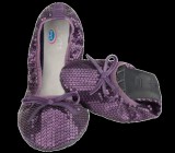 Scholl Pocket Balerinacipő lila színű 1 pár 39-40 KIFUTÓ, UTOLSÓ DARABOK!!!