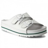 Scholl Standard Airbag bőrpapucs fehér megterhelt lábra 35-46