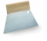 Schuller Karo C1 18cm, fogazott spatulya, rozsdamentes