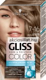 Schwarzkopf Gliss Color hajfesték 7-16 Hűvös hamvas szőke