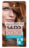 Schwarzkopf Gliss Color hajfesték 7-7 Rezes sötétszőke