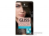 Schwarzkopf Gliss Color tartós hajfesték, 5-1 hűvösbarna, 143 ml
