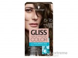 Schwarzkopf Gliss Color tartós hajfesték, 6-16 hűvös gyöngybarna, 143 ml