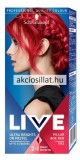 Schwarzkopf Live Color hajszínező 92 Lángoló Vörös