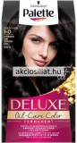 Schwarzkopf Palette Deluxe hajfesték 1-0(900) Mély természetes fekete