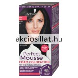 Schwarzkopf Perfect Mousse hajfesték 200 Fekete