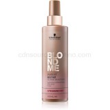 Schwarzkopf Professional Blondme színező spray szőke hajra árnyalat Strawberry  250 ml
