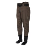 Scierra Kenai 15.000 Waist Bootfoot Cleated Waders Brown Lélegző Gázlónadrág Large (65493)