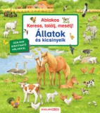 Scolar Kiadó Ablakos Keress, találj, mesélj! - Állatok és kicsinyeik