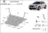 Scut Protection Cupra Formentor, 2020-2024 - Acél Motor, váltó és hűtővédő lemez