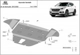 Scut Protection Hyundai Santa Fe, 2012-2020 - Acél Motorvédő lemez