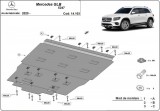 Scut Protection Mercedes GLB X247, 2018-2024 - Acél Motor, váltó és hűtővédő lemez