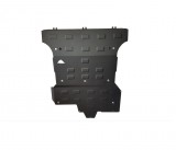 Scut Protection Mercedes V-Classe W447, 2014-2020 - Acél Motor, váltó, hűtő és Stop&Go védő lemez