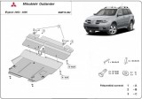 Scut Protection Mitsubishi Outlander, 2002-2006 - Acél Motorvédő lemez