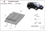 Scut Protection Mitsubishi Pajero III (V60, V70) 1999-2007 - Acél Váltóvédő lemez