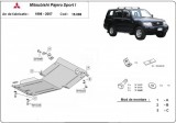 Scut Protection Mitsubishi Pajero Sport I, 1998-2007 - Acél Motorvédő lemez