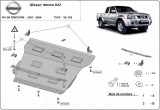 Scut Protection Nissan Navara D22, 1997-2004 - Acél Motorvédő lemez