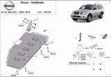 Scut Protection Nissan Pathfinder D40, 2005-2015 - Acél Üzemanyagtank védő