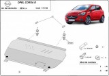 Scut Protection Opel Corsa E, 2014-2019 - Acél Motorvédő lemez