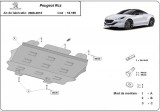 Scut Protection Peugeot RCZ, 2009-2015 - Acél Motor, váltó és hűtővédő lemez
